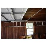 Aluminum 24ft extenstion ladder
