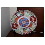 Japanese Imari Scalloped Floral Plate