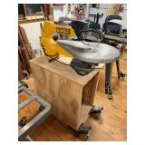 DeWalt DW788  20" scroll saw with homemade