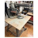 Crasftman 10" radial arm saw mounted