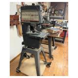 Craftsman 12" band saw-sander on a metal stand