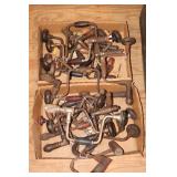 2 Box Lots of Hand Brace Drills including Stanley