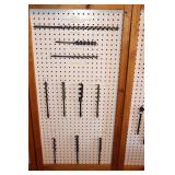 Lot of Auger Bits including Single Twist, Double