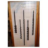 Lot of Boring Bits including Ship Auger, Single