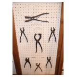 Shoe Tools Including Button Hole Cutter, Button