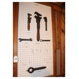 Antique Wrenches Including Combination,