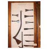 Shipbuilders Caulking Tools including Hawsing