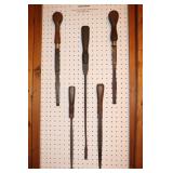 Lot of Antique Turnscrews