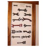 Lot of Implement Wrenches including Iron Age, The