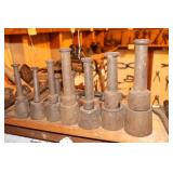 Spur Setting Grommet Die Tool Lot