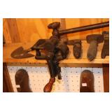 Shelf Lot including Schul & Sons Leather Tool,