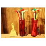 Hopfheiser Beer Bell Bottle Opener and 2 Vintage