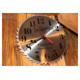 Sears Roebuck & Co Craftsman Saw Blade Shop Clock