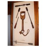 Horse Implements including Horse Tooth Rasp, Nose