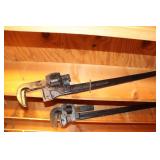 Moore Drop Forging Co 36" Pipe Wrench