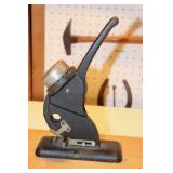 Vintage Bates Eyeleter Hand Press