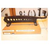 Antique 12 Hole Leather Rounder