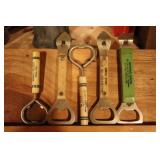 5 Local Bottle Openers including Adkin