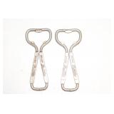 2 Drink Pepsi Cola Bottle Openers