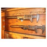 Coes Wrench Co Monkey Wrench 20 3/4" and an H D