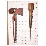 Red Viking Fencing Tool, Quick Change Screwdriver