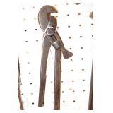 Early G. L. & Co Pipe Tong Wrench and a Hand