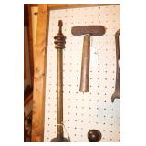 A H Reid Brass Hand Drill, Mill Lane Cutting