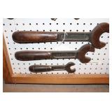 3 H D Smith Perfect Handle Open End Wrenches