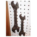 2 Crescent Double End Wrenches Size 8-10"and Size