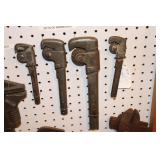 Set of 4 Craft Roller Adjustable Wrenches (2) 6",
