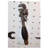 J C Stillson 7" Pipe Wrench/Screwdriver
