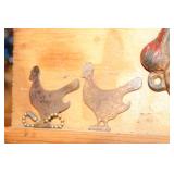 2 Chicken Bottle Openers marked with The Best