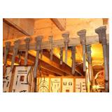 8 Various Sized Monkey Wrenches including