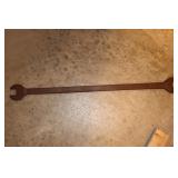 R D G Co Large Open End Wrench marked 1 on one