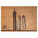 3 Multi Tool Kits with Attachments (2) marked L.