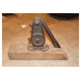 Antique Handled Tool Marked No. 1