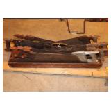 Lot of Antique Hand Saws including Disston,