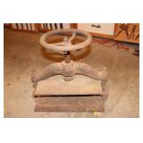 Antique Cast Iron Book Press