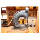 Tubular Rivet Mfg Co Cast Iron Rivet Setter Tool