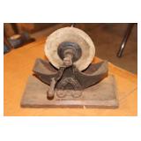 C S & Co Hand Crank Sharpening Grinding Wheel