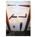 Tool Lot including Draw Bore Pin, Fid, Sliding T