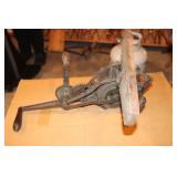 Antique Hand Crank Grinding Wheel Sharpening Tool