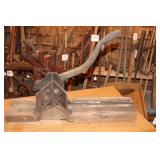 Seymour & Whitlock Miter Trimmer and a Wooden