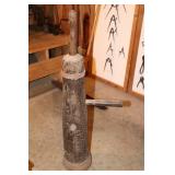 Antique Wooden Post Maul 35 1/2" Tall