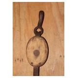 Wooden Block & Tackle