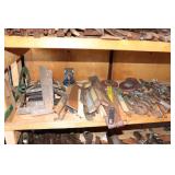 Lot including Lufkin Rulers, Tape Measures,