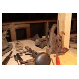 Lot including Hartel Blow Lamp Co Burner,