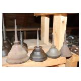 Lot of 4 Oil Cans including 1 Eagle
