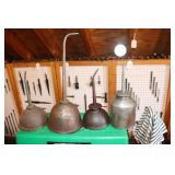 Lot of 4 Oil Cans including (1) GEM Mfg Co