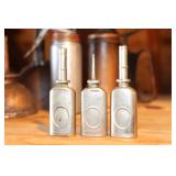 Lot of 3 Small Thumb Pump Sewing Machine Oil Cans